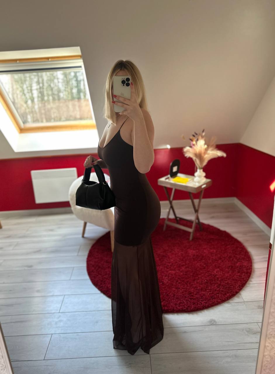 ROBE TULLE CHOCOLAT - MaisonKLLY