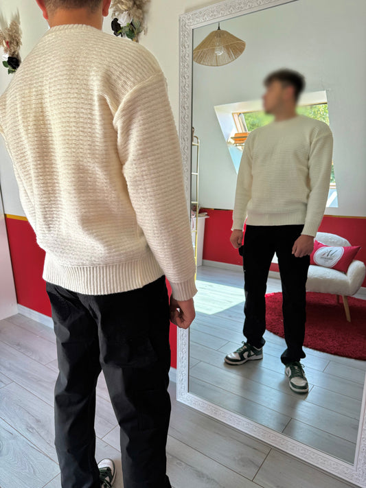 PULL BLANC - MaisonKLLY