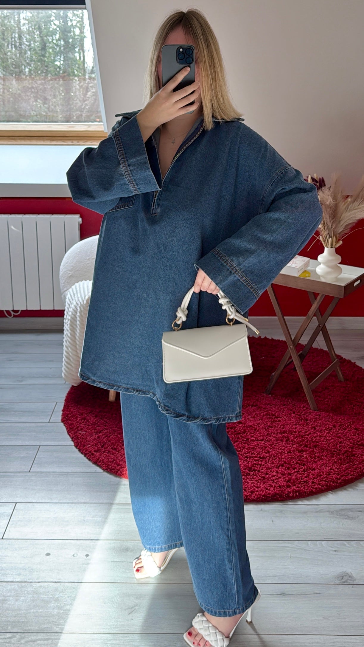 ENSEMBLE EN JEANS ZIP - MaisonKLLY