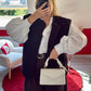 VESTE MOUMOUTE SANS MANCHE NOIR - MaisonKLLY