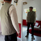 VESTE SANS MANCHE KAKI - MaisonKLLY