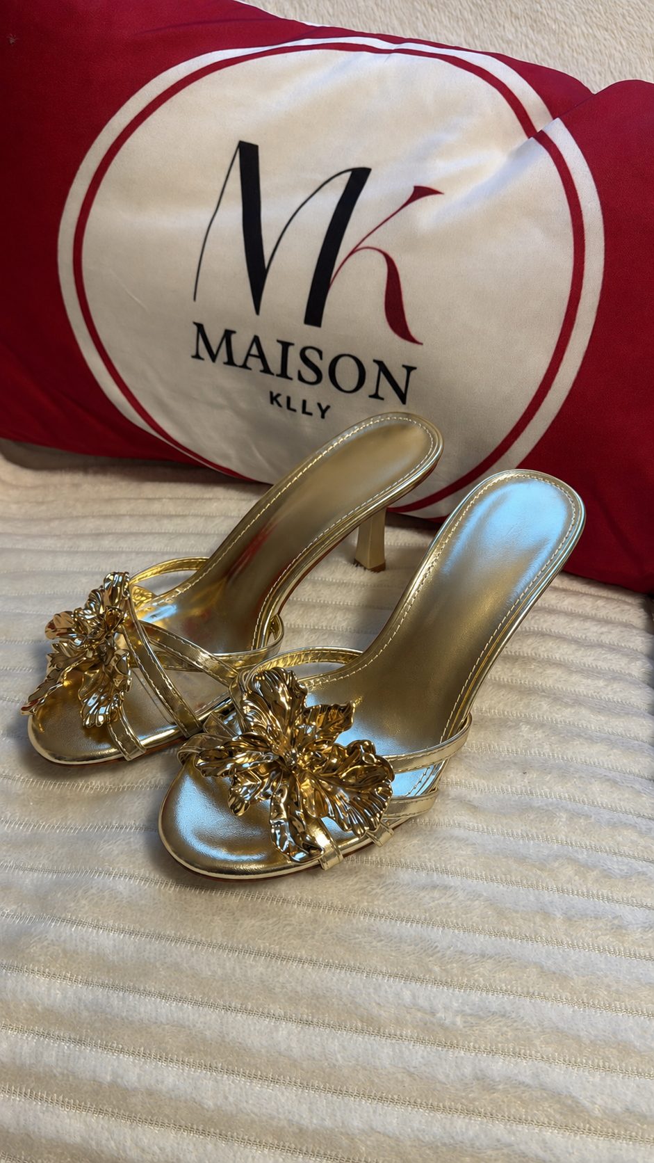 TALONS FLORA DORÉE