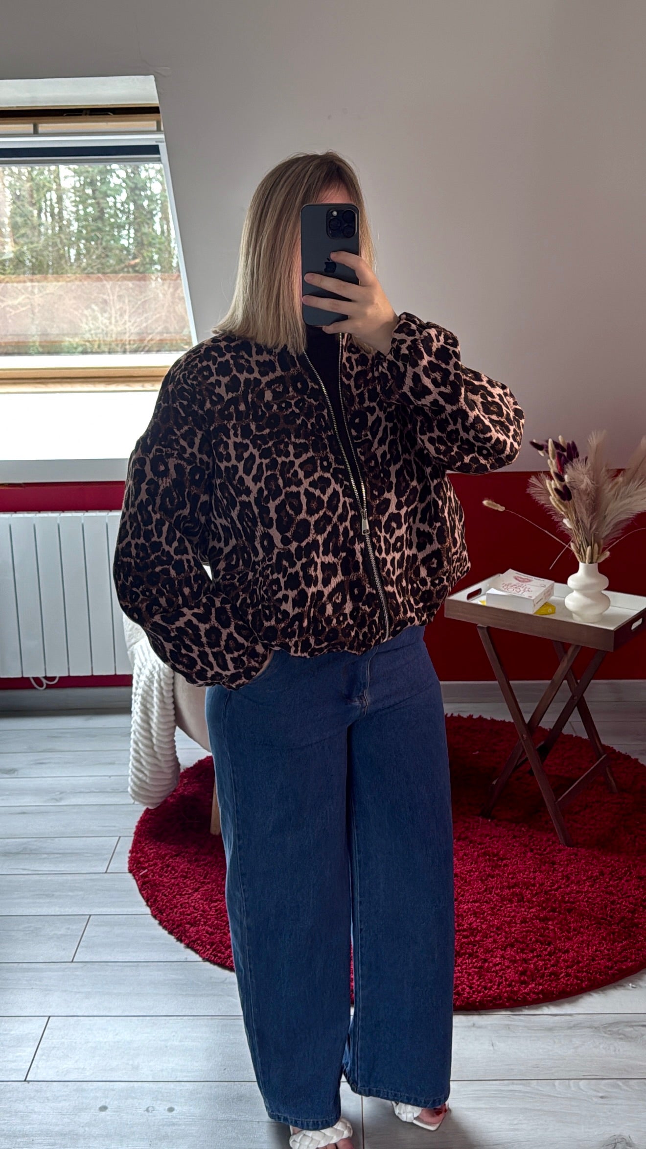 VESTE BOMBER LÉOPARD - MaisonKLLY