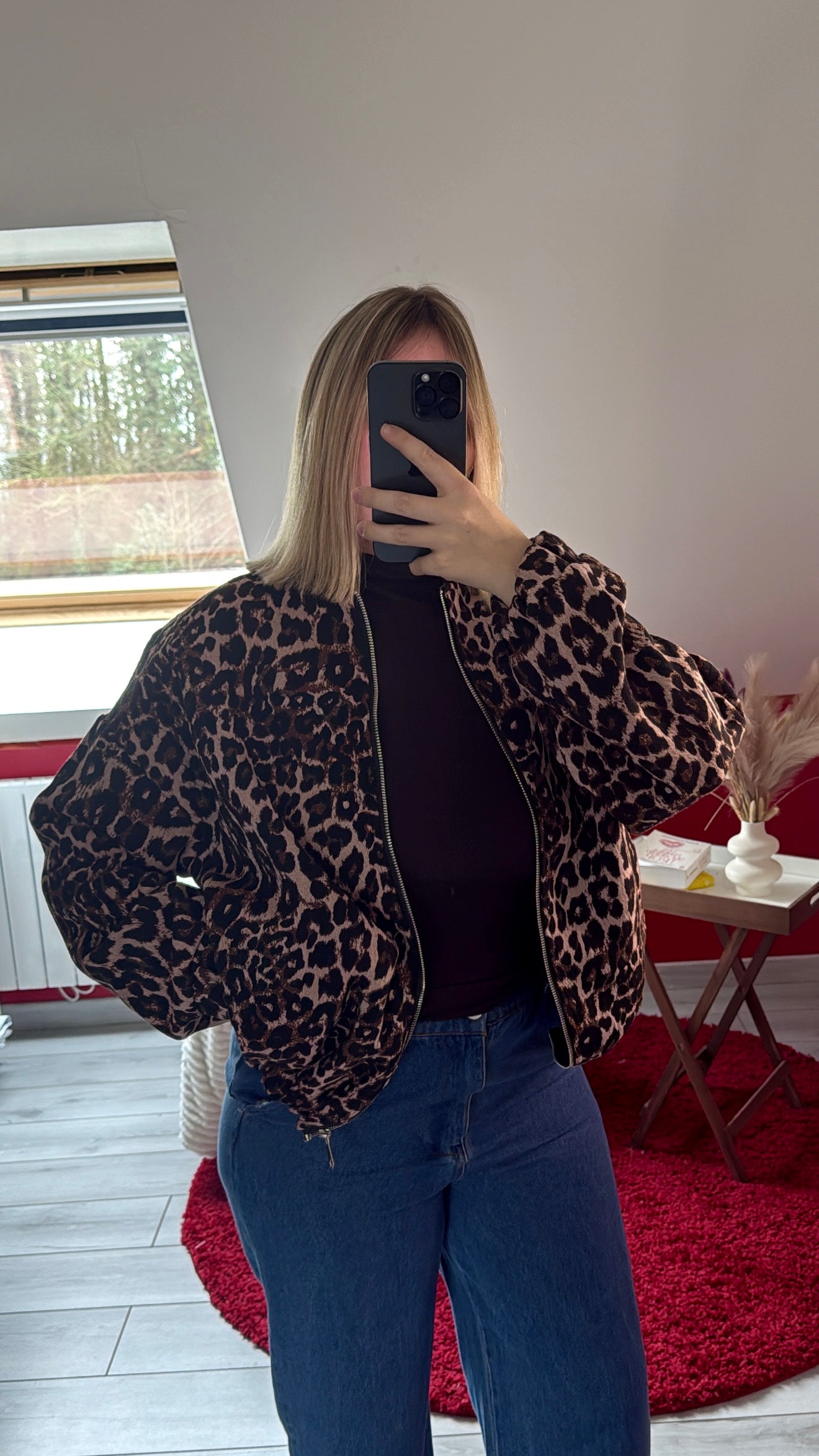 VESTE BOMBER LÉOPARD - MaisonKLLY