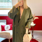 VESTE BLAZER OVERSIZE VERT - MaisonKLLY