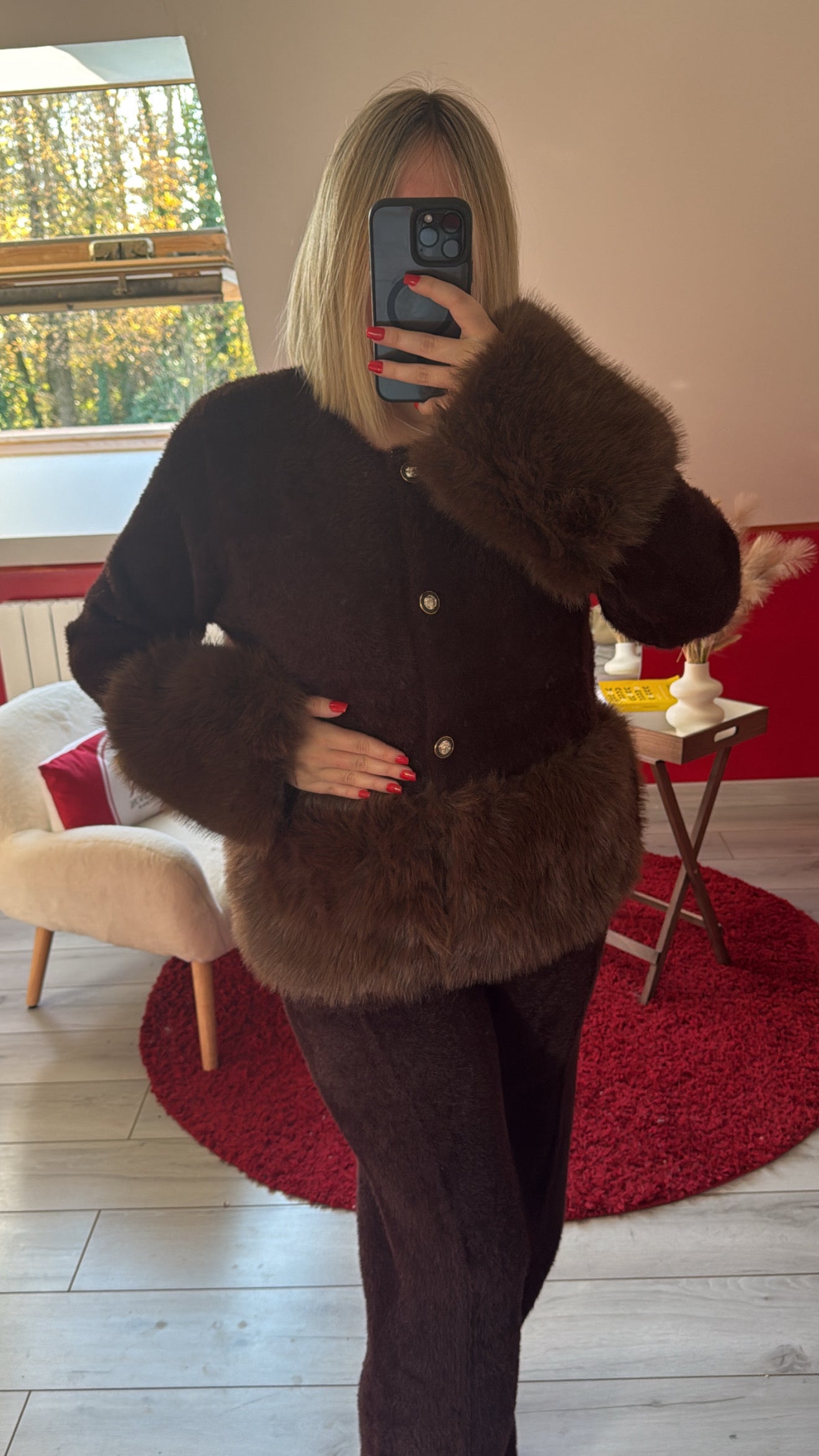 ENSEMBLE TOUT DOUX COTON CHOCOLAT - MaisonKLLY