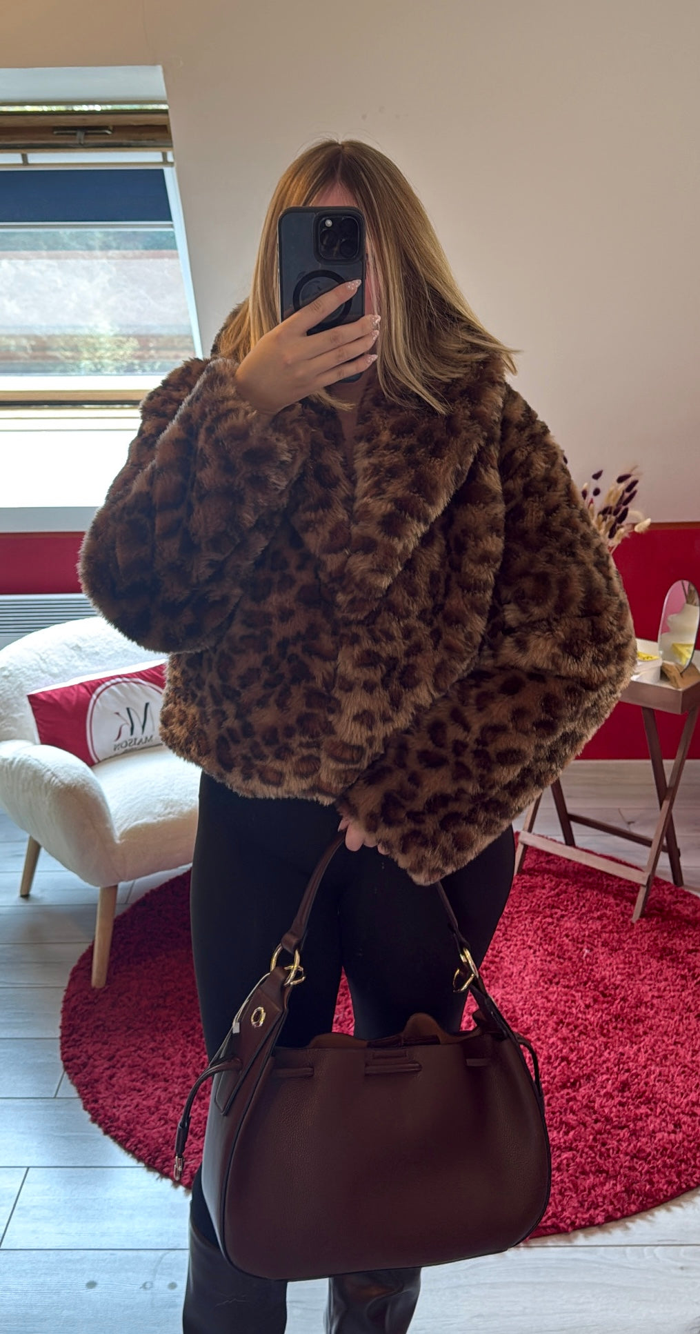 FOURRURE IMPRIMÉ LÉOPARD - MaisonKLLY