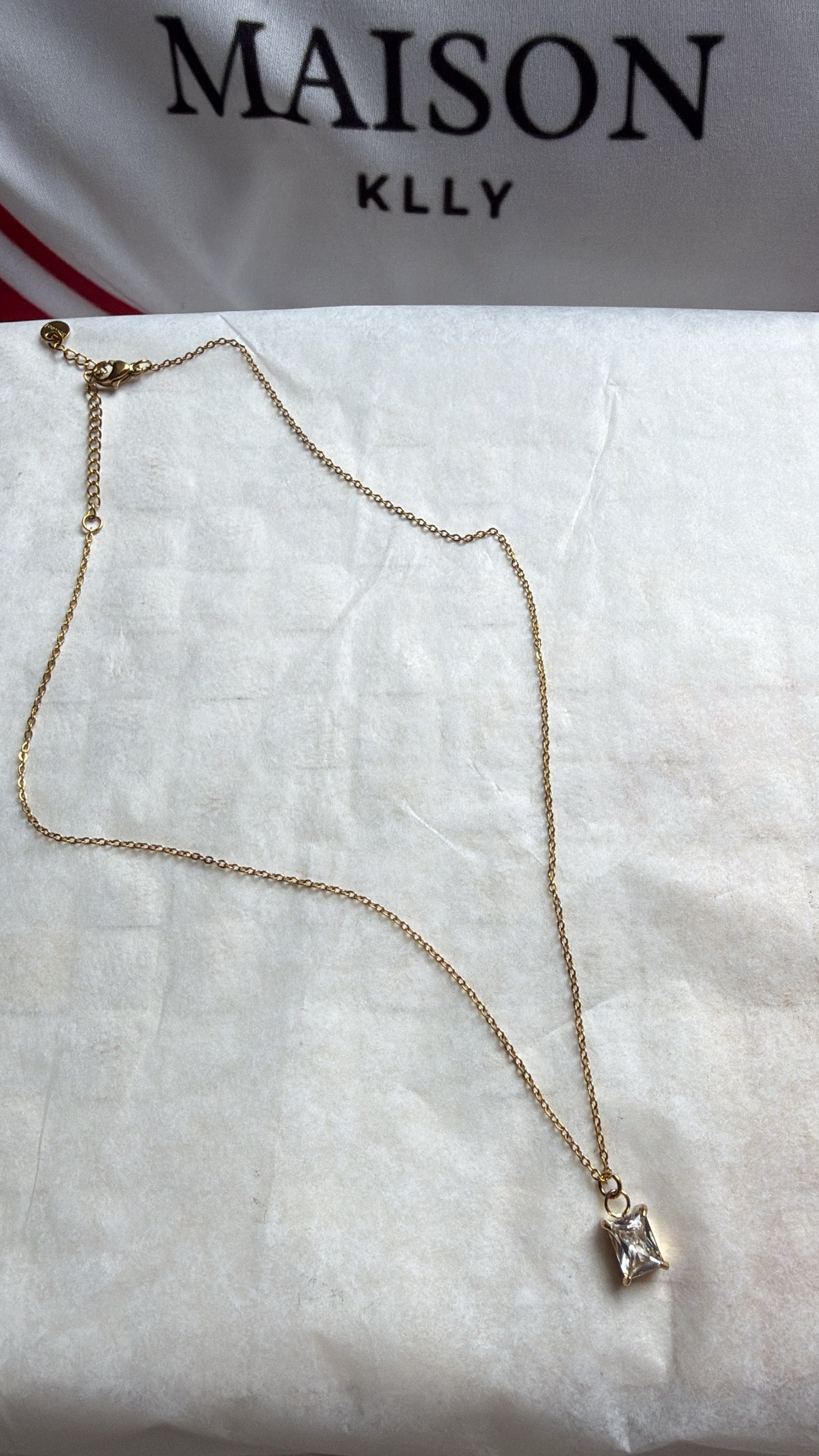 COLLIER BIJOUX OR - MaisonKLLY