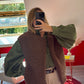 VESTE MOUMOUTE SANS MANCHE CHOCOLAT - MaisonKLLY