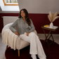GILET MOULANT GRIS - MaisonKLLY