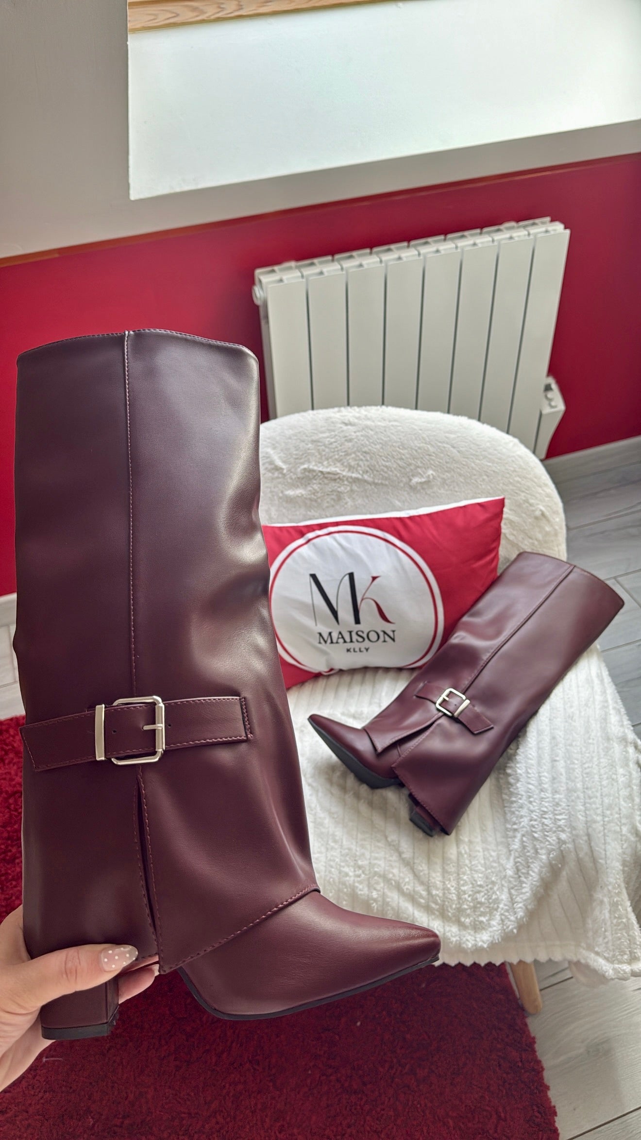 BOTTES GŒRGIA BORDEAUX - MaisonKLLY