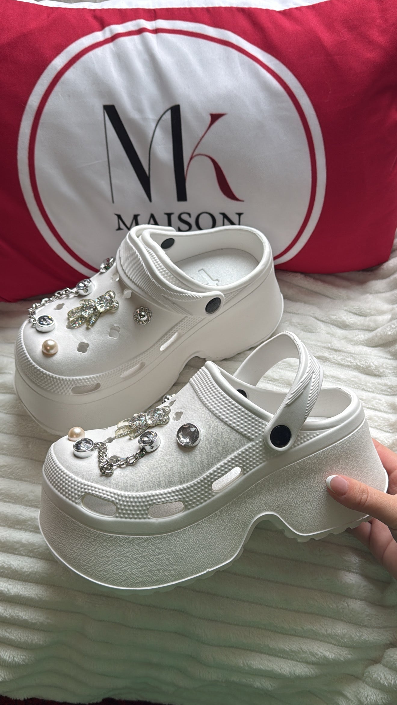 CROCS CUSTOM BLANCHE - MaisonKLLY