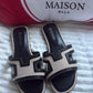 CLAQUETTES HENNA NOIR - MaisonKLLY