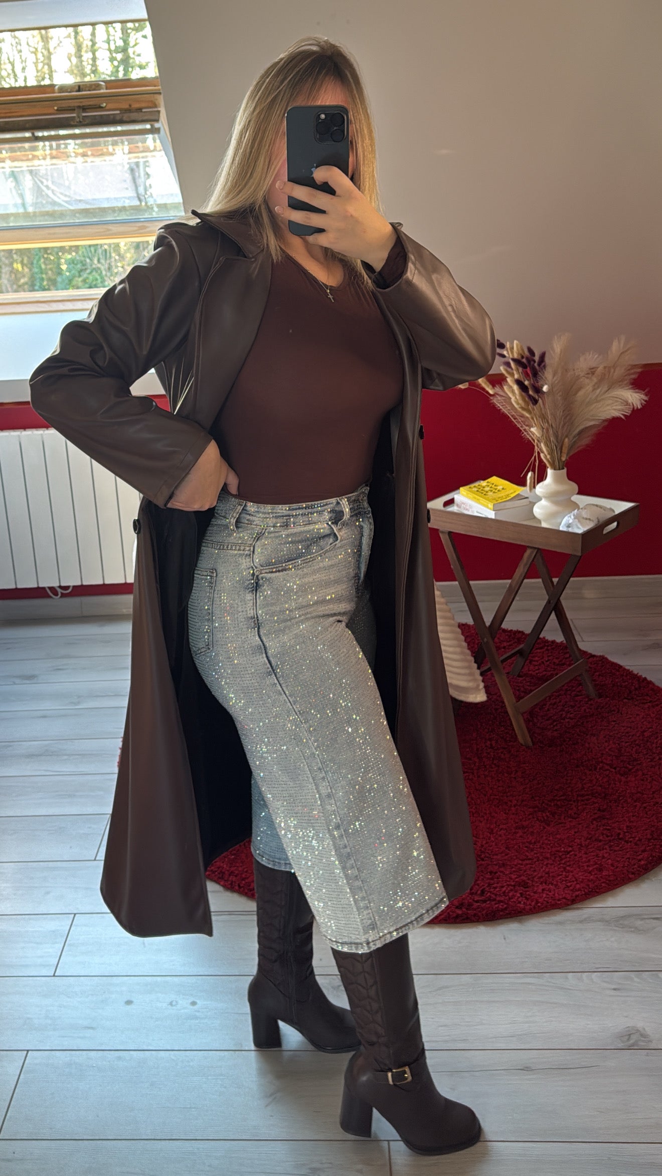 BERMUDAS JEANS À PAILLETTE - MaisonKLLY