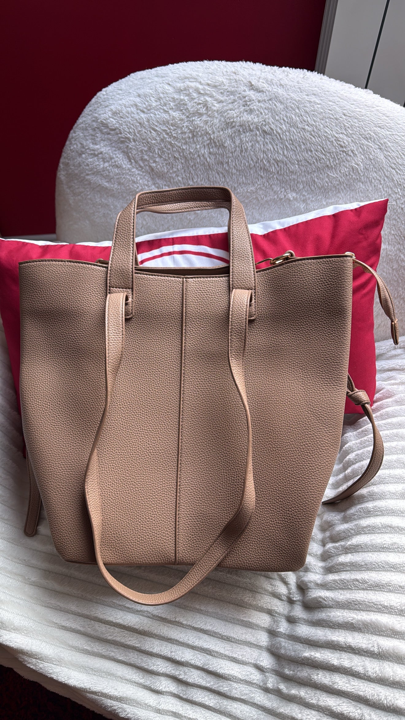 SAC CABAS BEIGE - MaisonKLLY