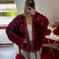 KIMONO SEQUIN PORTEFEUILLE BORDEAUX - MaisonKLLY