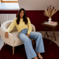JEANS BALLOON BLEU