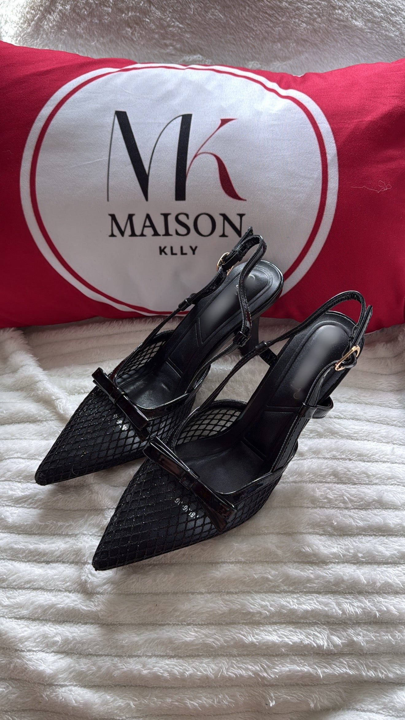 TALONS RESILLA NOIR - MaisonKLLY