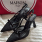 TALONS RESILLA NOIR - MaisonKLLY