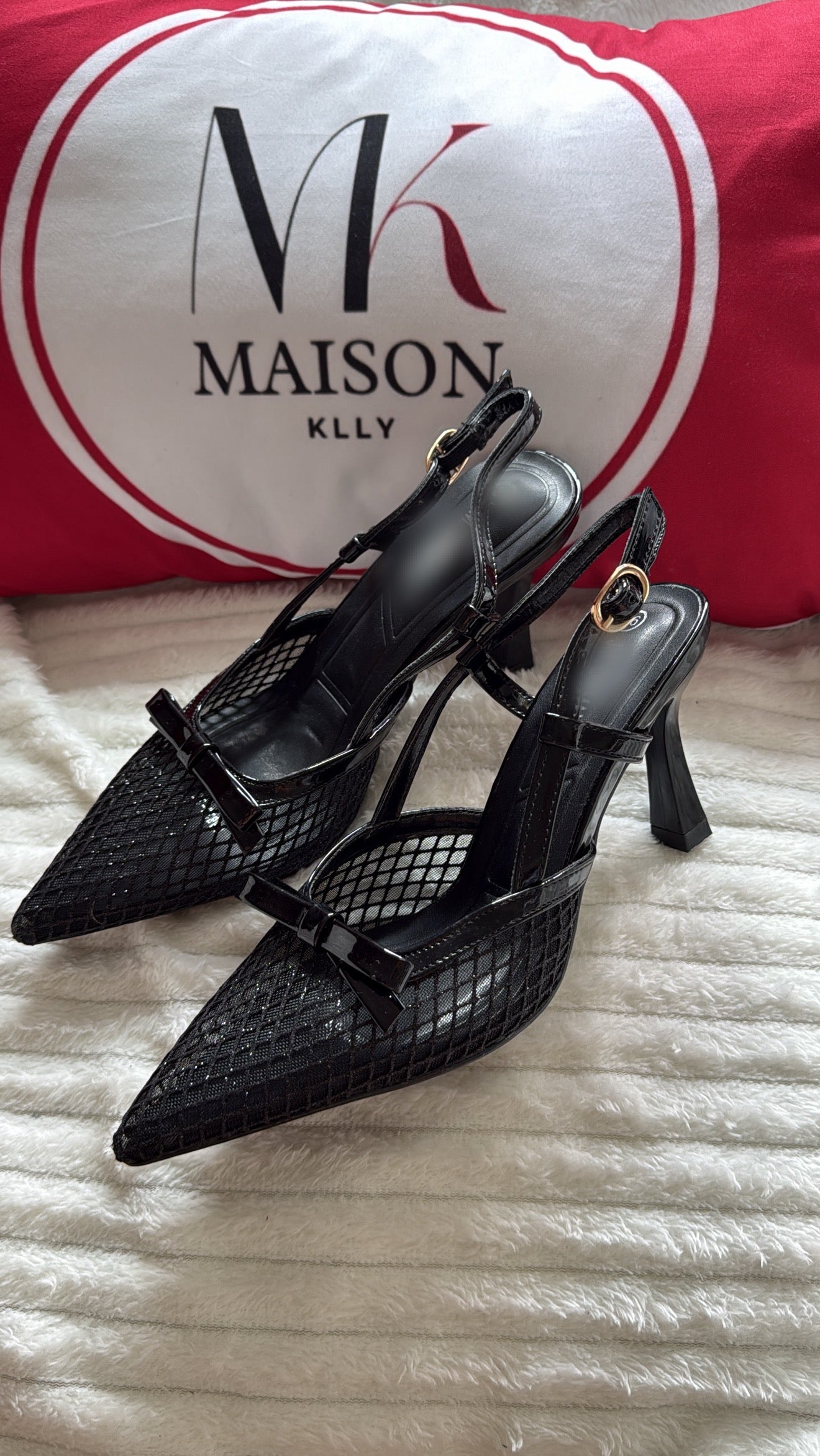 TALONS RESILLA NOIR - MaisonKLLY