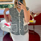 GILET SANS MANCHE GRIS - MaisonKLLY