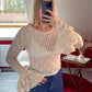 HAUT DENTELLE BEIGE - MaisonKLLY