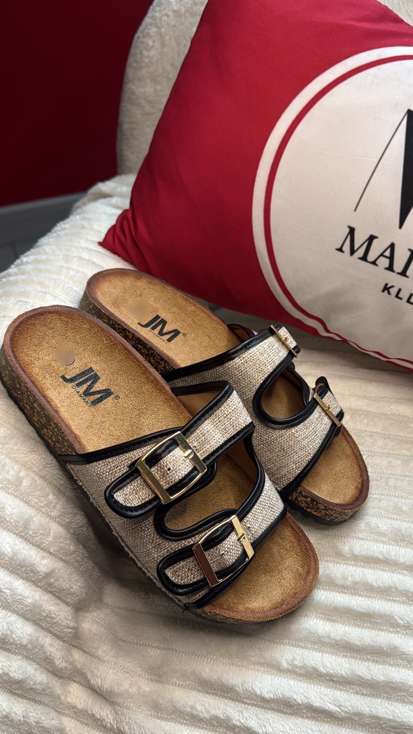 CLAQUETTES BONNA NOIR - MaisonKLLY