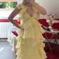 ROBE DE PRINCESSE JAUNE - MaisonKLLY