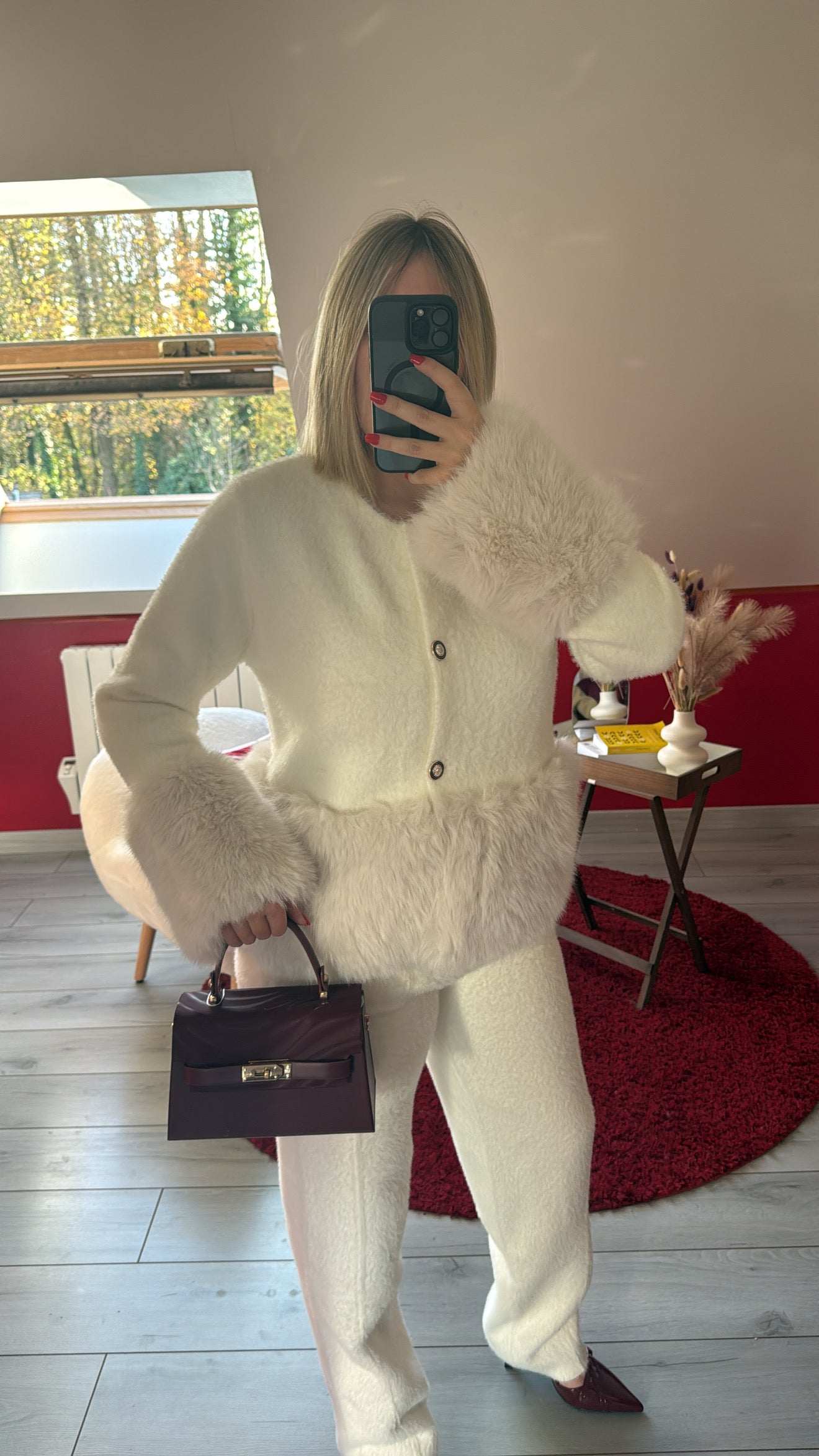 ENSEMBLE TOUT DOUX COTON BLANC - MaisonKLLY