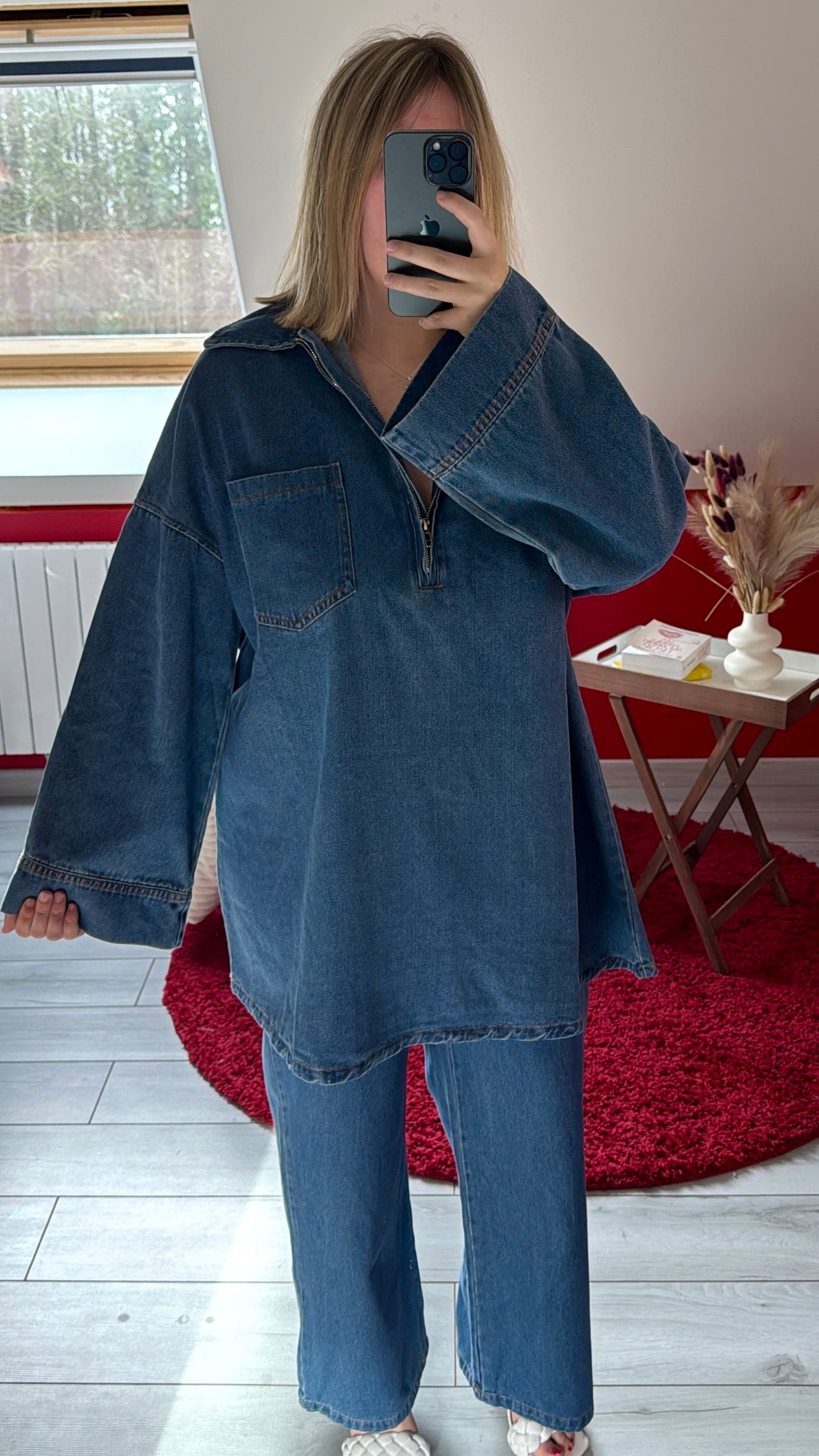 ENSEMBLE EN JEANS ZIP - MaisonKLLY