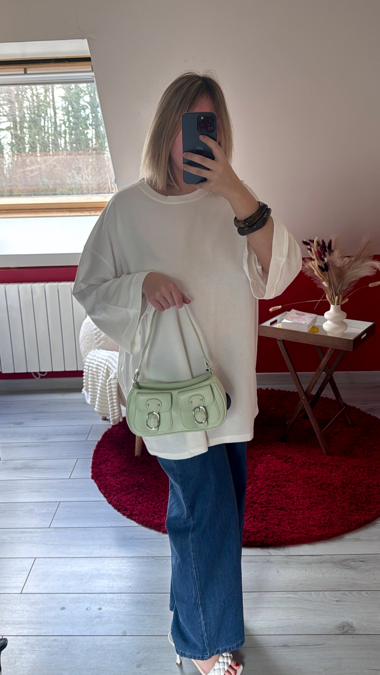 TUNIQUE COTON BLANC - MaisonKLLY