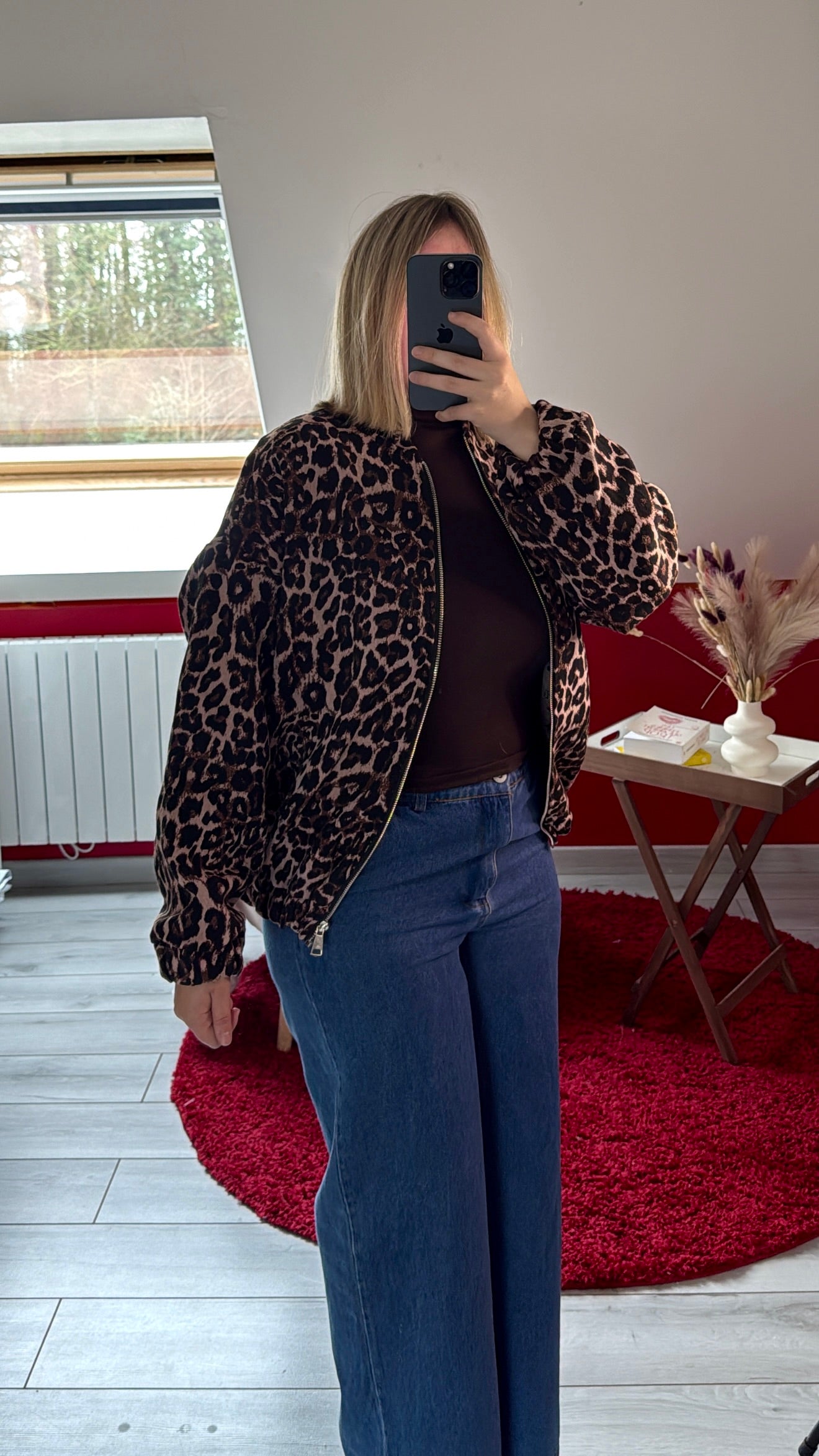 VESTE BOMBER LÉOPARD - MaisonKLLY