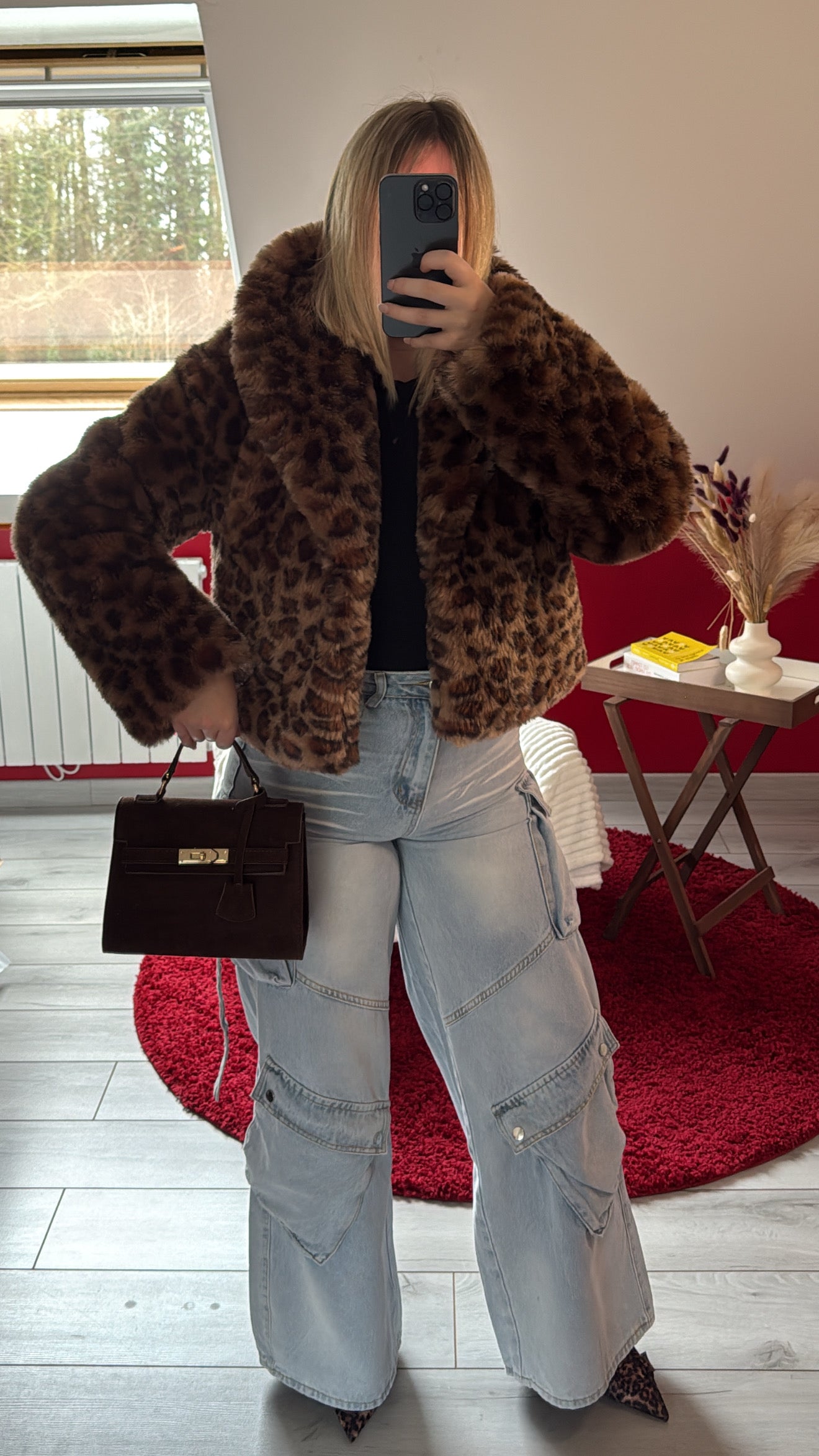 FOURRURE IMPRIMÉ LÉOPARD - MaisonKLLY