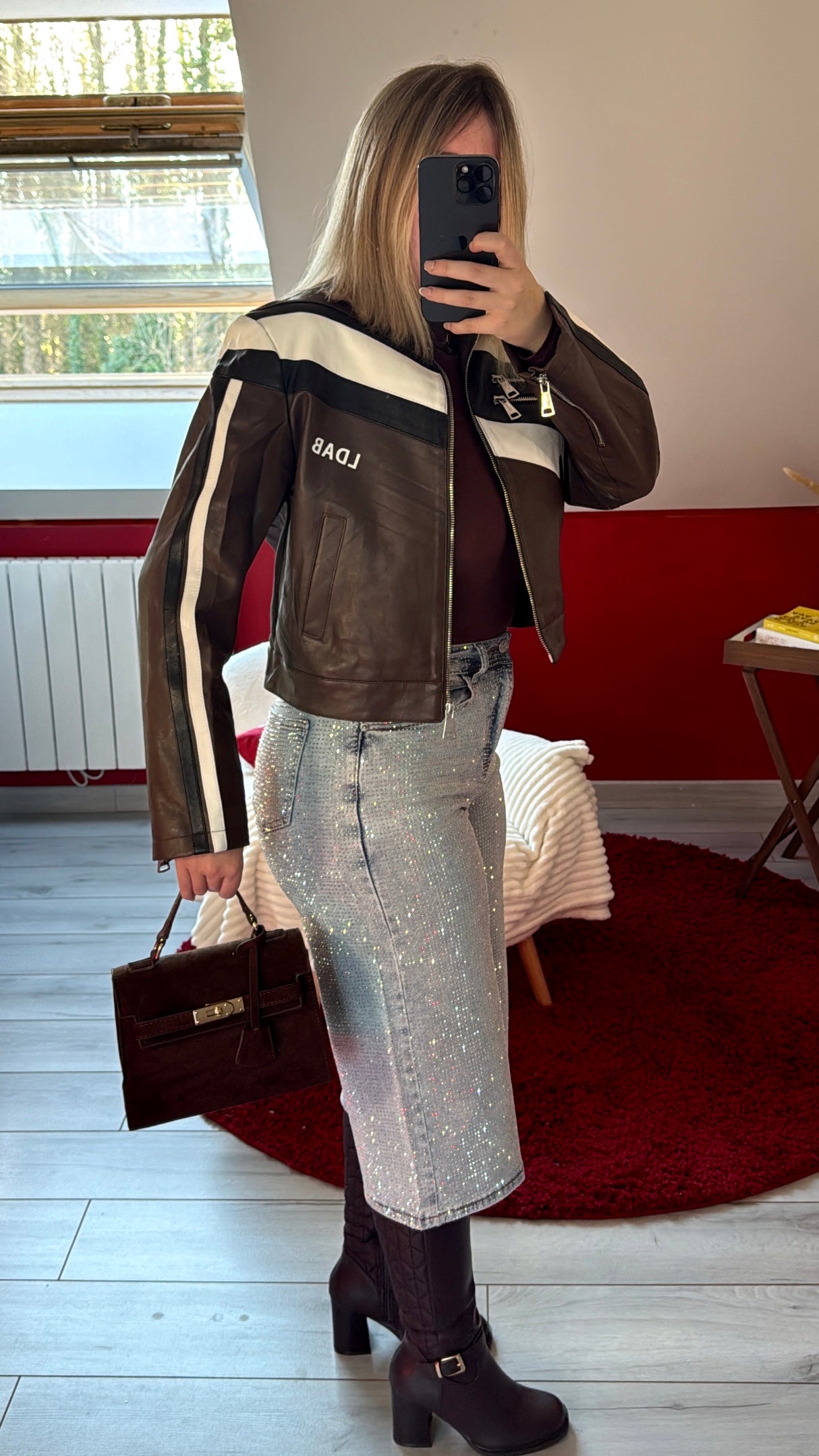 BERMUDAS JEANS À PAILLETTE - MaisonKLLY