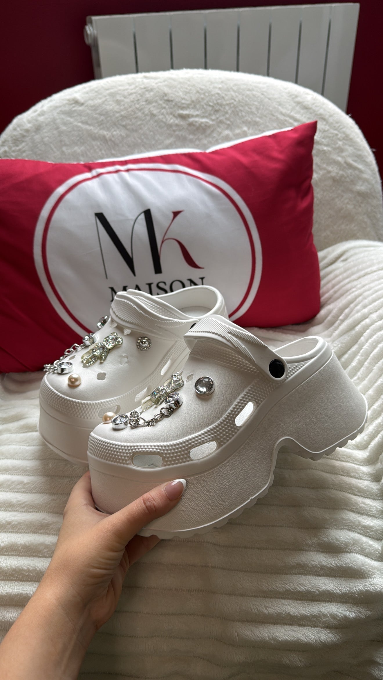 CROCS CUSTOM BLANCHE - MaisonKLLY