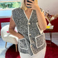 GILET SANS MANCHE GRIS - MaisonKLLY