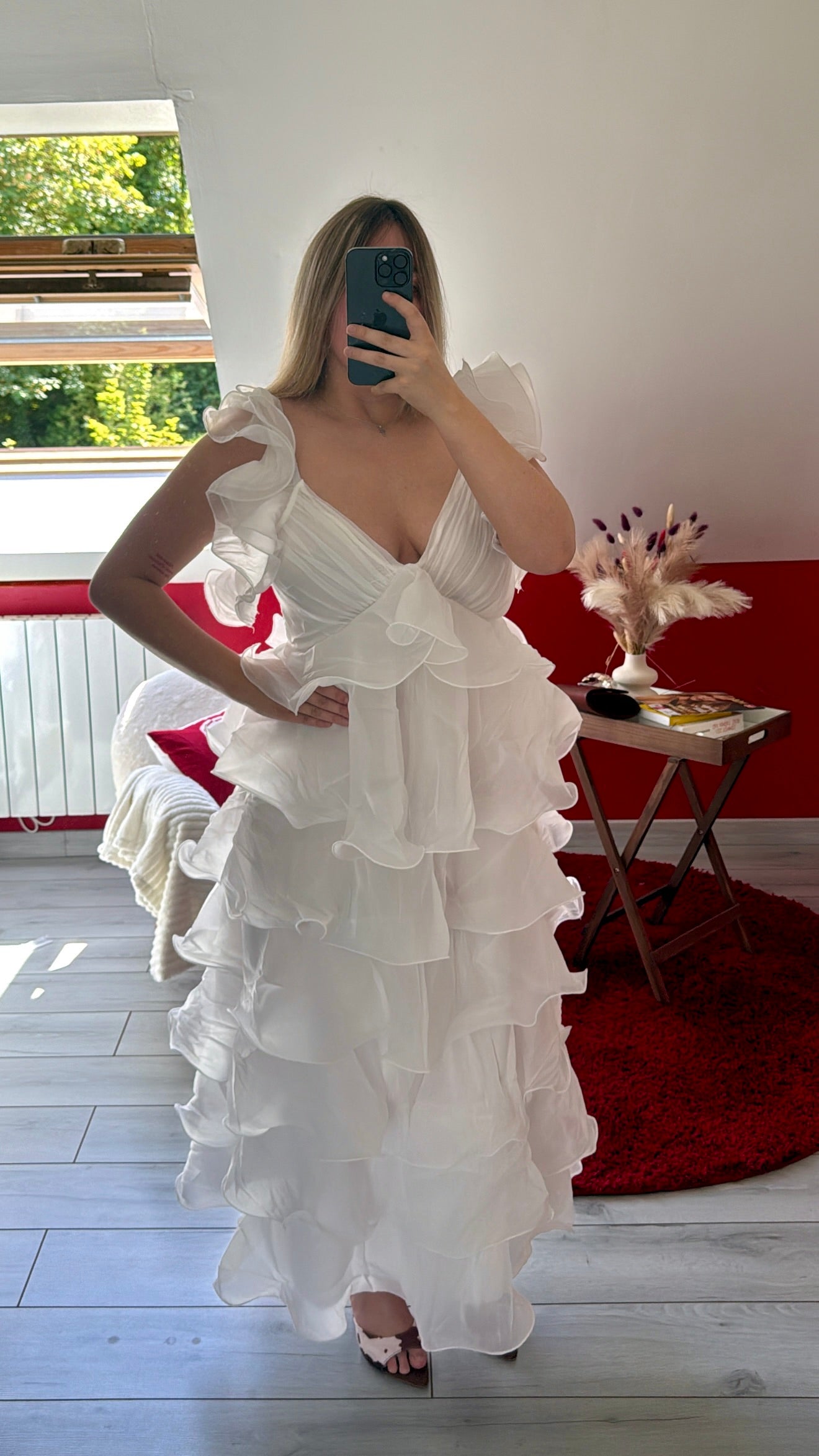ROBE DE PRINCESSE BLANCHE - MaisonKLLY