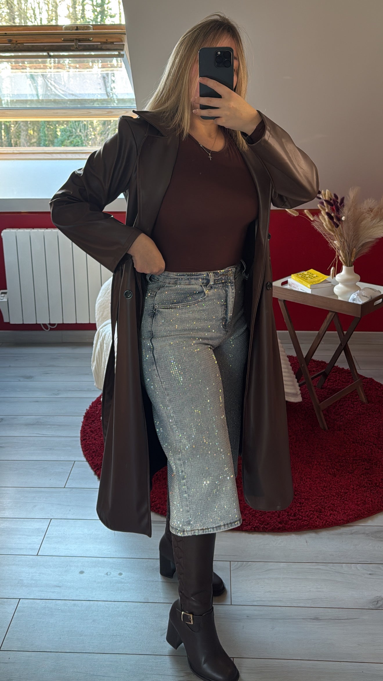 BERMUDAS JEANS À PAILLETTE - MaisonKLLY