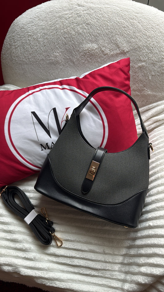 SAC À MAIN NORA NOIR - MaisonKLLY