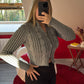HAUT ZIP GRIS - MaisonKLLY