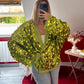 KIMONO SEQUIN PORTEFEUILLE VERT - MaisonKLLY