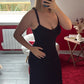 ROBE DENTELLE NOIR - MaisonKLLY