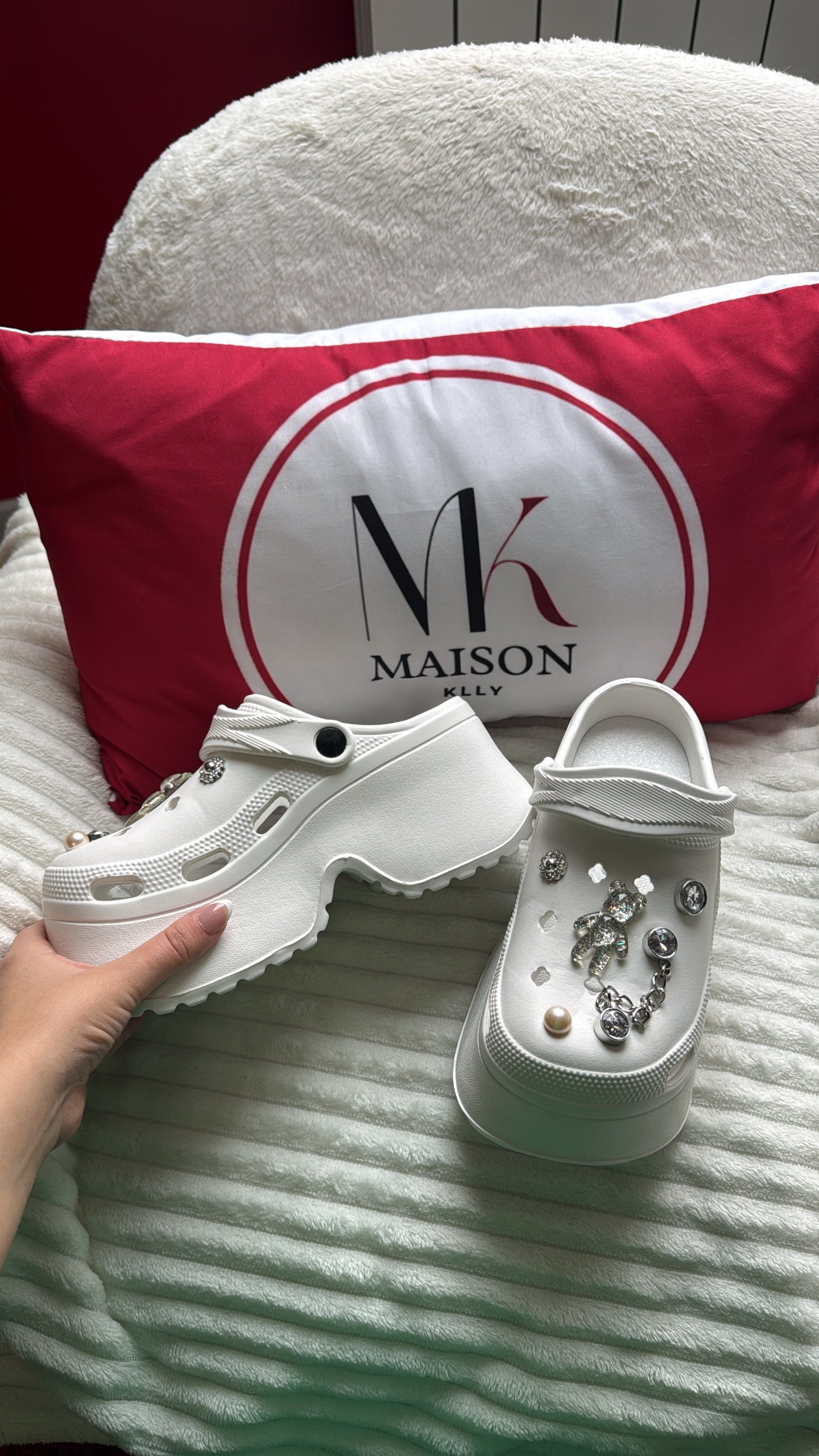 CROCS CUSTOM BLANCHE - MaisonKLLY