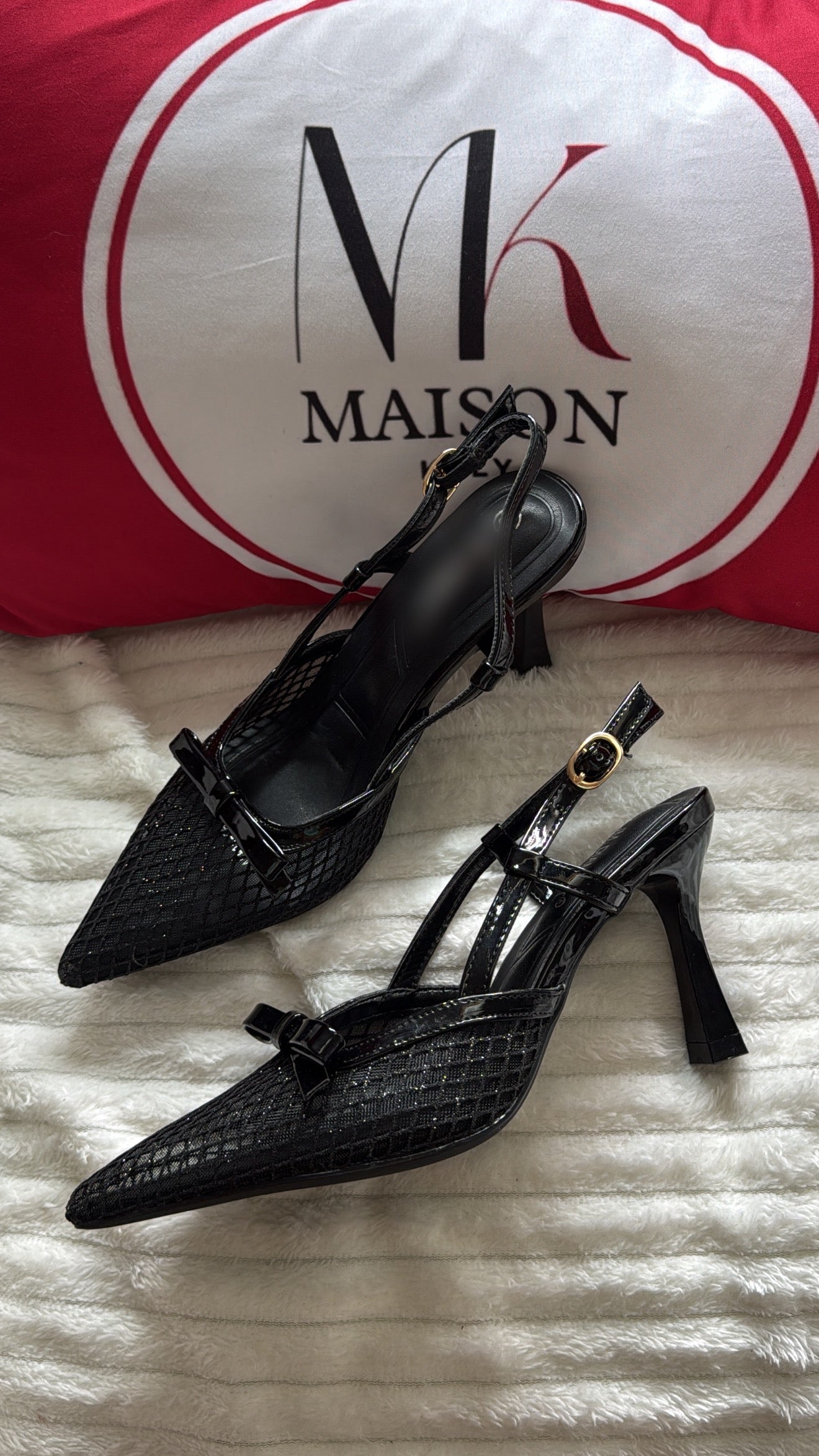 TALONS RESILLA NOIR - MaisonKLLY