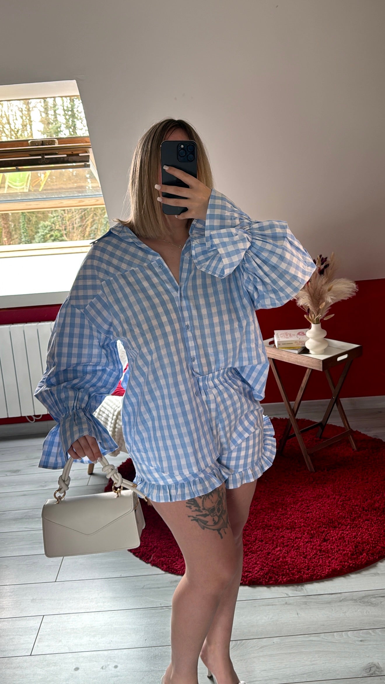 ENSEMBLE SHORT VICHY - MaisonKLLY