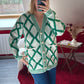 GILET PERLE VERT - MaisonKLLY