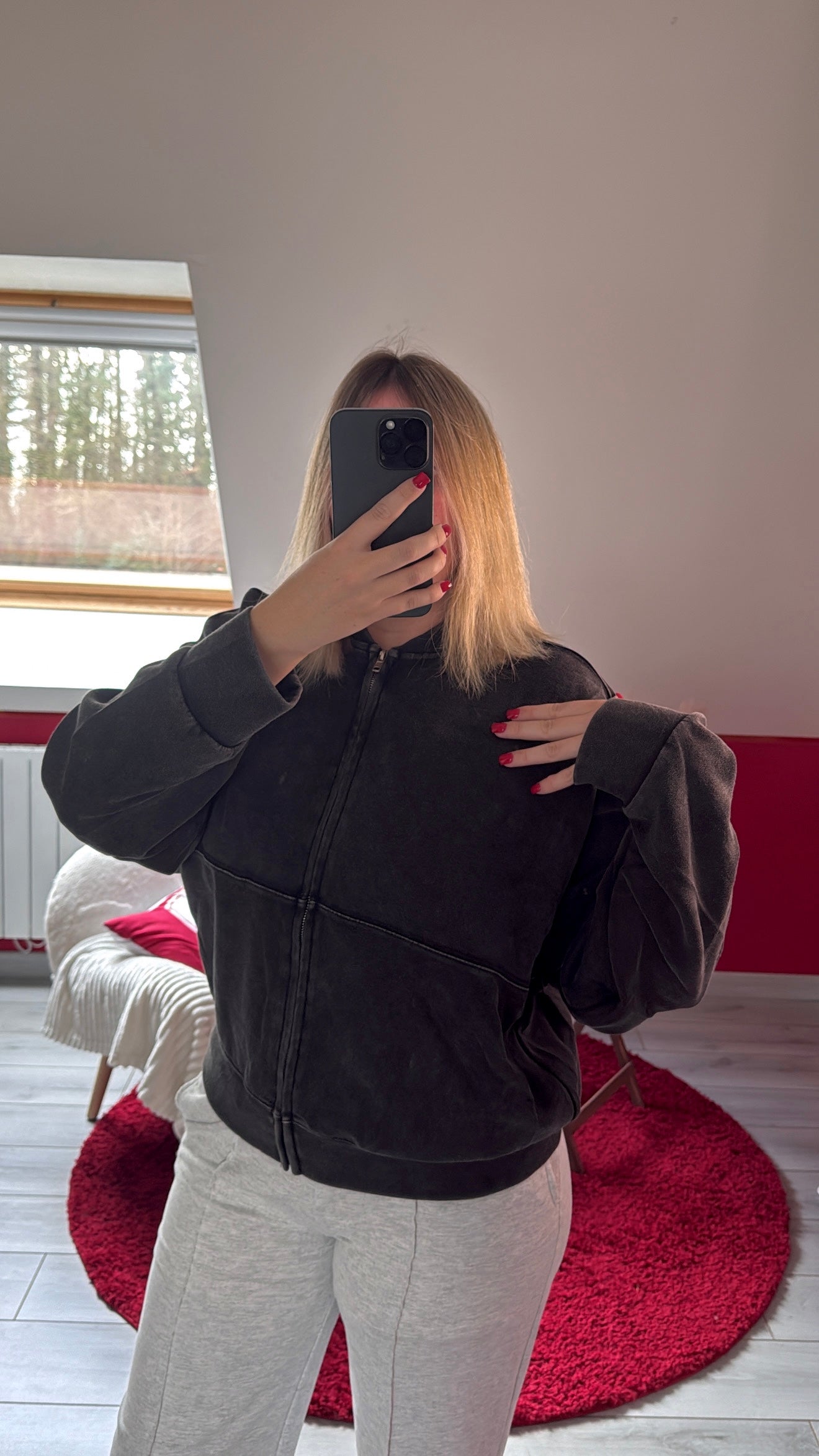 GILET NOIR EN COTON - MaisonKLLY