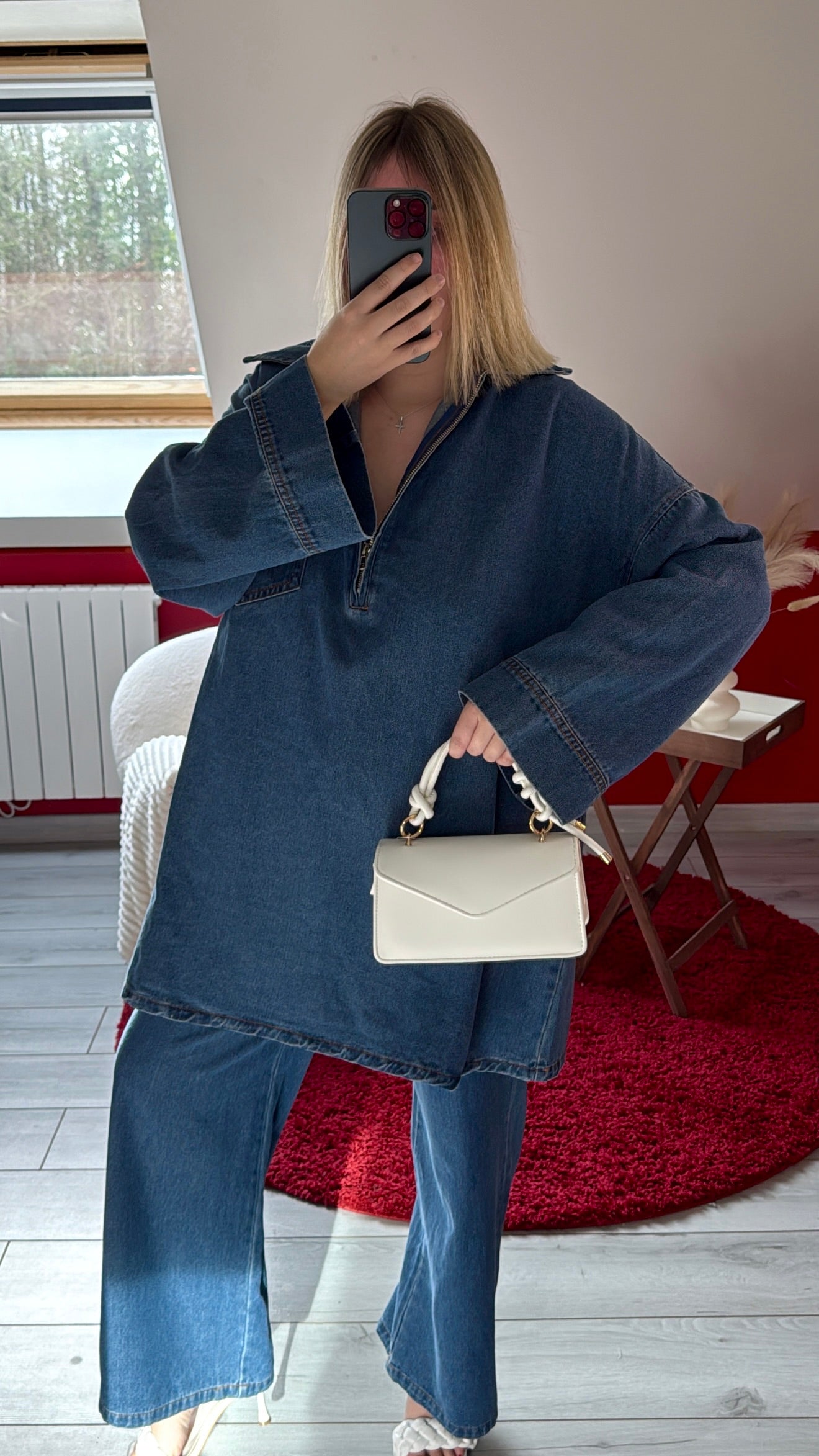 ENSEMBLE EN JEANS ZIP - MaisonKLLY