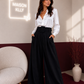 PANTALON LARGE (plusieurs couleurs) - MaisonKLLY