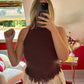 TOP FROUFROU CHOCOLAT - MaisonKLLY